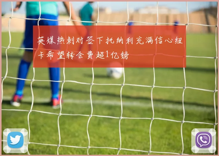 英媒热刺对签下托纳利充满信心纽卡希望转会费超1亿镑