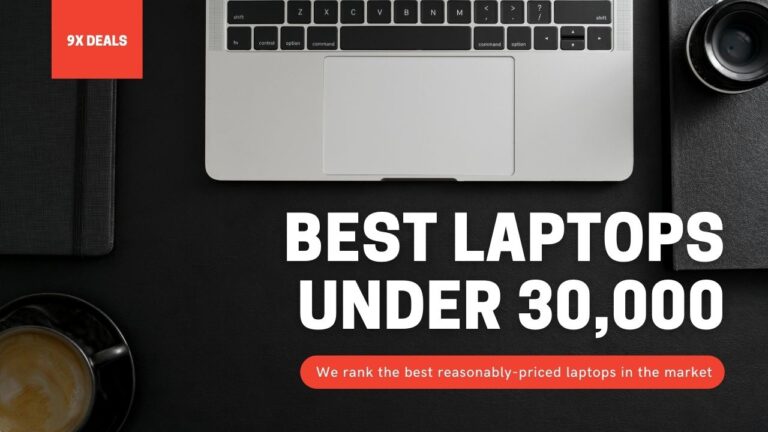 BEst laptops under 30,000